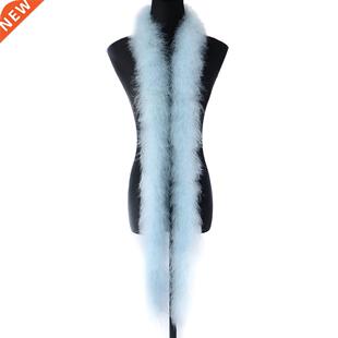 White fluffy Turkey Marabou Feather Boa 25g Soft Turkey Trim