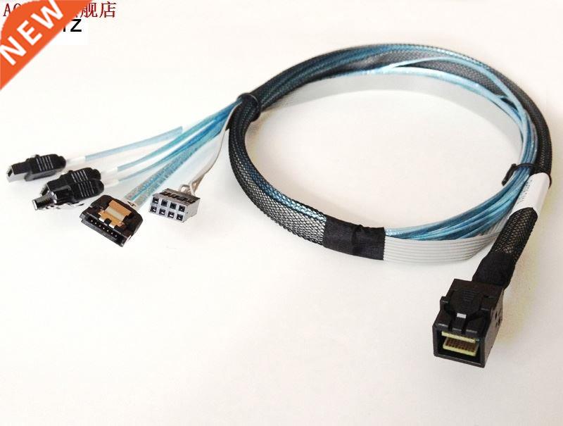 Internal Mini SAS SFF-8643 SFF 8643 to 4 SATA Fan Out Cable