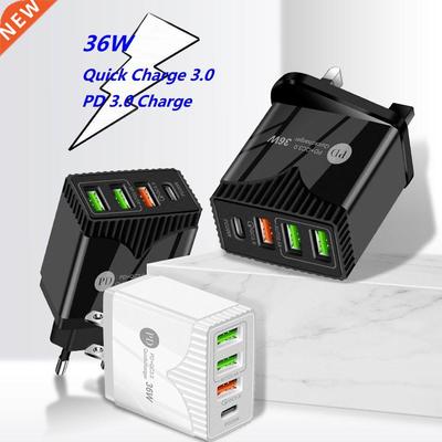6W Quick Charge .0 USB Charger Fast Charging EU US PD .0