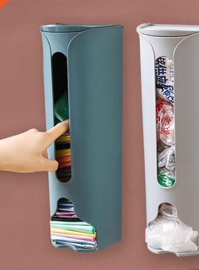 Home wall-mounted garbage bag storage box wall W hanging k