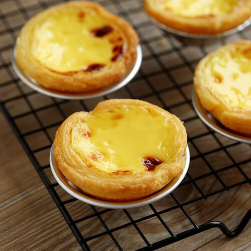 10pcs Aluminum Portuguese style Egg Tart Cupcake Mould Fruit
