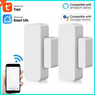 Tuya WiFi Door Sensor Smart Door Open/Closed Detectors Home