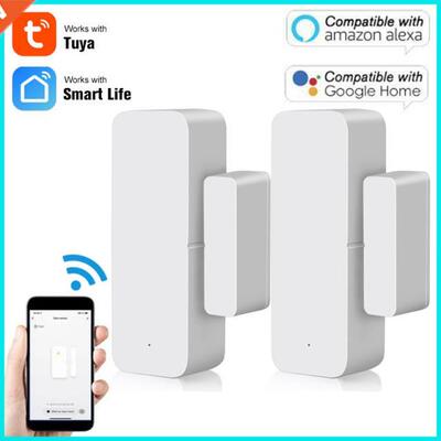 Tuya WiFi Door Sensor Smart Door Open/Closed Detectors Home