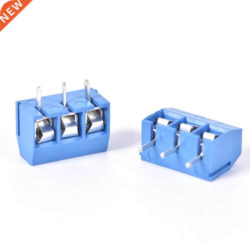 10Pcs KF301-5.0-3P Ptch 5.0mm KF301-3P Straght Pn PCB 3 P