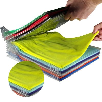 20Pcs/lot Creative Home Closet Clothes Folder Organizer Shir