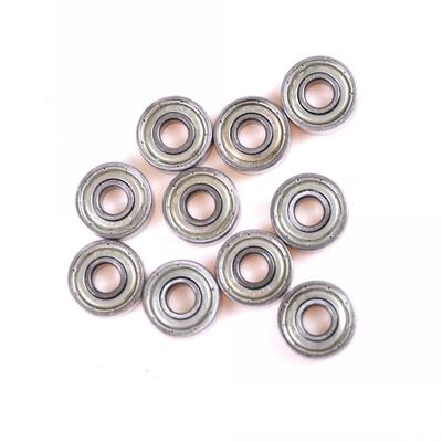 10 PCS Miniature Rubber Sealed Metal Shielded Metric Radial