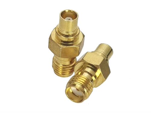1Pcs Connector SMA Female Jack to MCX Female Jack RF Adapter