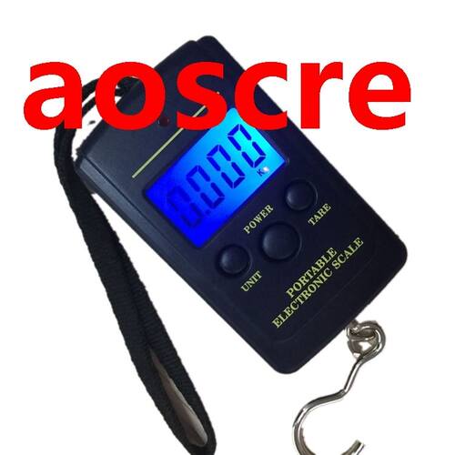 Blue Backlight Electronic Digital Scales 40kg 10g Shop Hangi