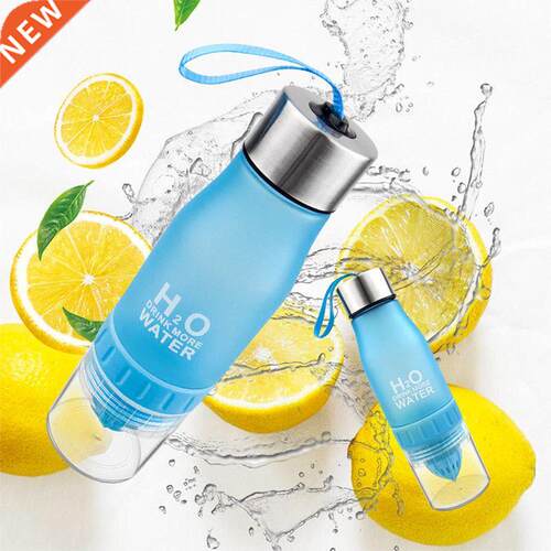 Xmas Gift 650ml Infuser Water Bottle plastic Fruit infusion