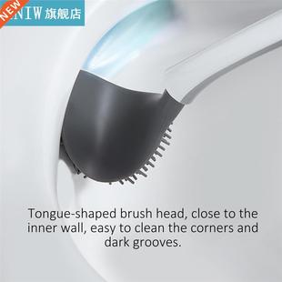 Toilet Cleaning Brush Toilet Brush Set Silicone Toilet Brus