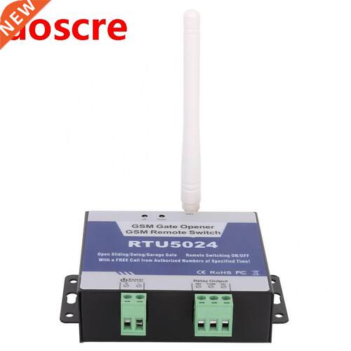 RTU5024 Upgrade GSM Gate Opener Relay Switch Wireless Remote
