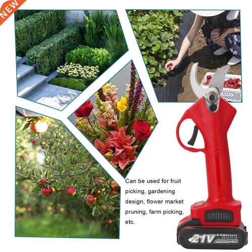 21V Electric Shear Cordless Electric Pruner Pruning Shear Ef