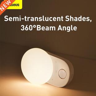 LED Nght Lghts Magnetc Moton Sensor Lght ndoor USB Re