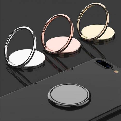 360° Rotating Metal Finger Ring Cell Phone Holder Mount