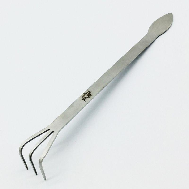 1pc Stainless Steel Bonsai Root Rake Bonsai & Gardening