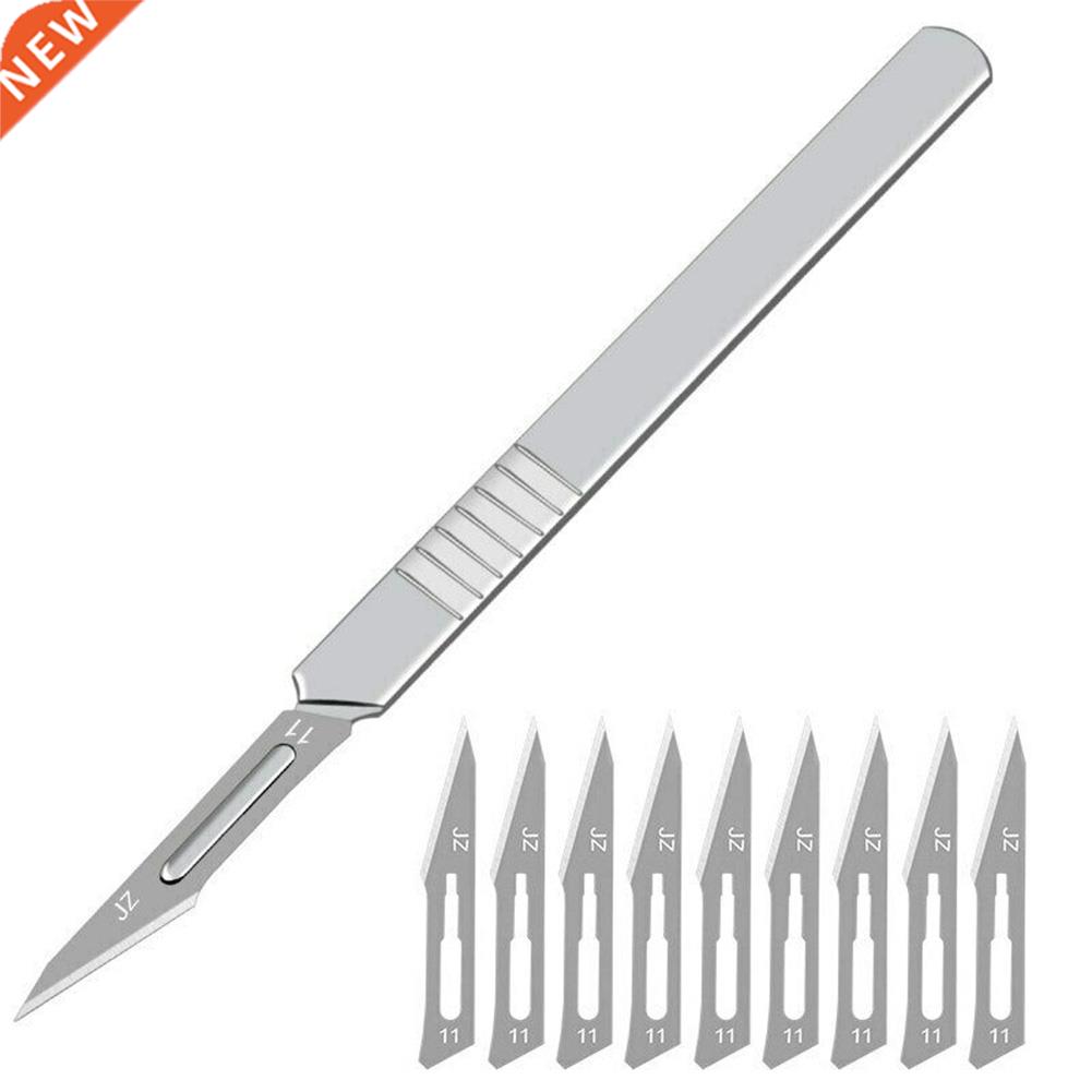 11 Pieces Of Carbon Steel Utility Blade Scalpel Blade DIY Cu