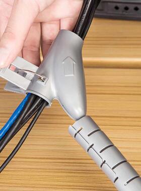 Spiral Cable Sleeves Wrap Sleeving Cable Protector Flame Ret
