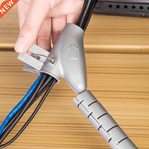 Spiral Cable Sleeves Wrap Sleeving Cable Protector Flame Ret