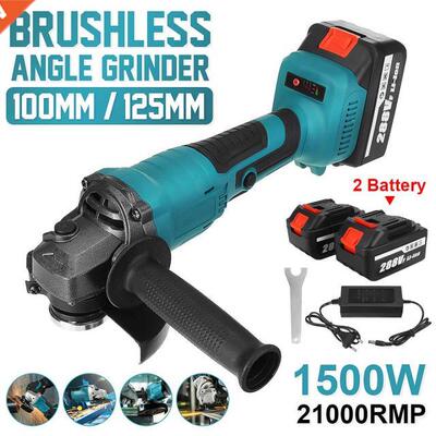 1500W Rechargeable Angle Grnder 125/100mm Electrc mpact G