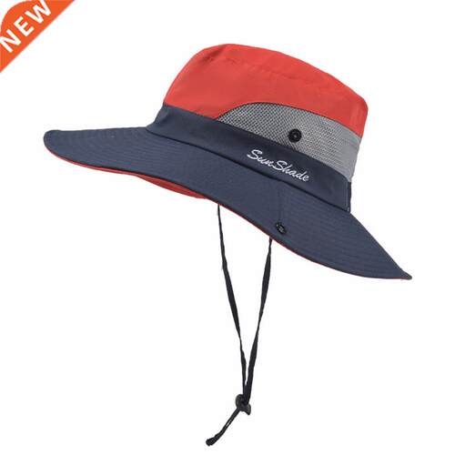Parent-child Unisex Summer Foldable Sun Fisherman Hat Men Wo