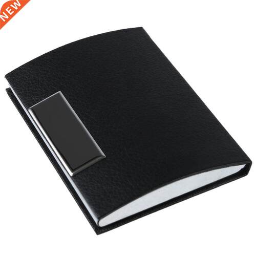 Name Card Holder Case Organizer(Black)