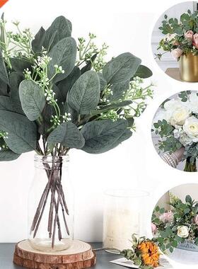Artificial Eucalyptus Leaves Stems Eucalipto Branches Artifi
