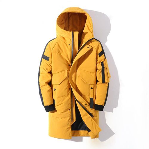 2021 Teens New Winter Men's Down Jacket Stylish Male Down Co