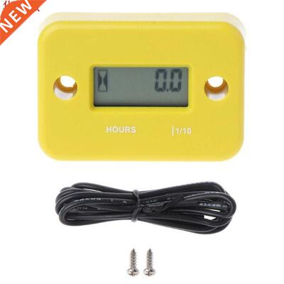 Digital Hour Meter Waterproof LCD Display for ike Motorcycl