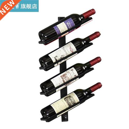2/4 Bottle Wine Rack Wall Mounted Wine Bottle Holder Creati