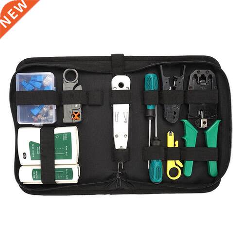 14PcsRJ45 RJ11 RJ12 CAT5 Portable LAN Network Repair Tool Ki