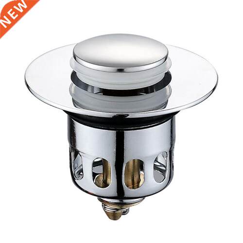 Ant-cloggng Dran Flter Brass Bathtub Plug Wash Basn Sn