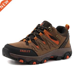 Sneakers Outdoor Waterproo Leather Shoes kking Couple Hiking