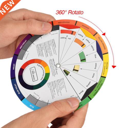 1PCS Color Circle Professional Tattoo Nail Pigment Color Wh