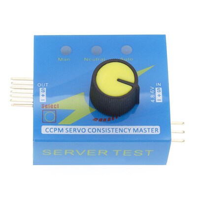 Servo Tester Gear Test CCPM Consistency Master Checker 3CH 4
