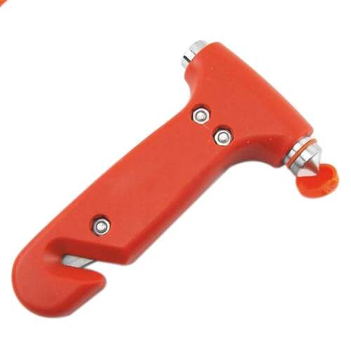 Car Seat Belt Cutter Window Breaker Escape Orange