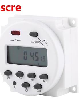 LCD Digital Weekly Programmable Switch Microcomputer Time Sw