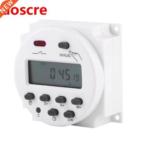 LCD Digital Weekly Programmable Switch Microcomputer Time Sw