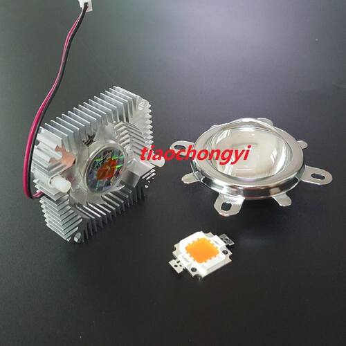 HOT 10W High Power LED 900mA 12V + 10Watt Driver + 50mm Lens