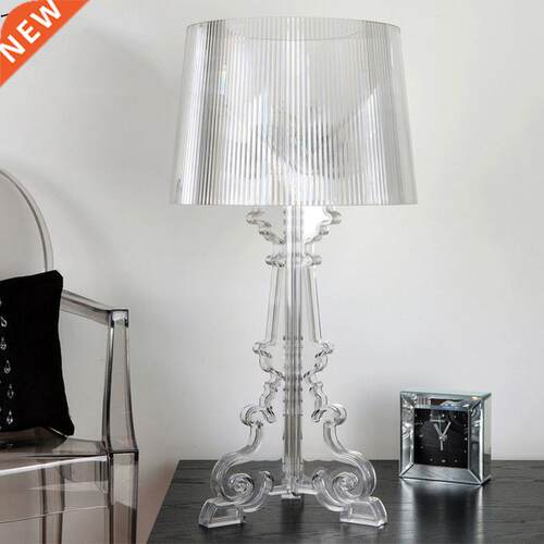 Italy Design Kartell Bourgie Table Lamps Acrylic E14 LED Des