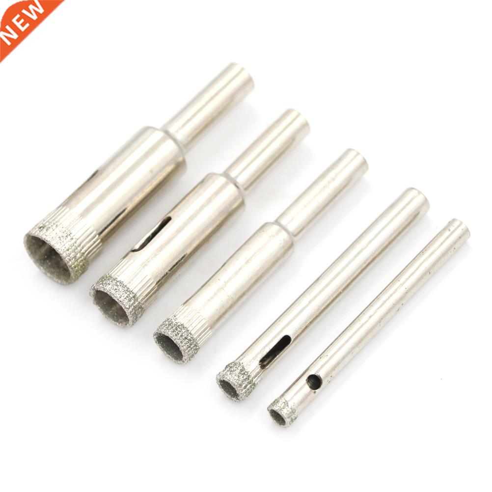 5pcs 5-12MM Diamond Coated Core Hole Saw Drill Bit Set Tools