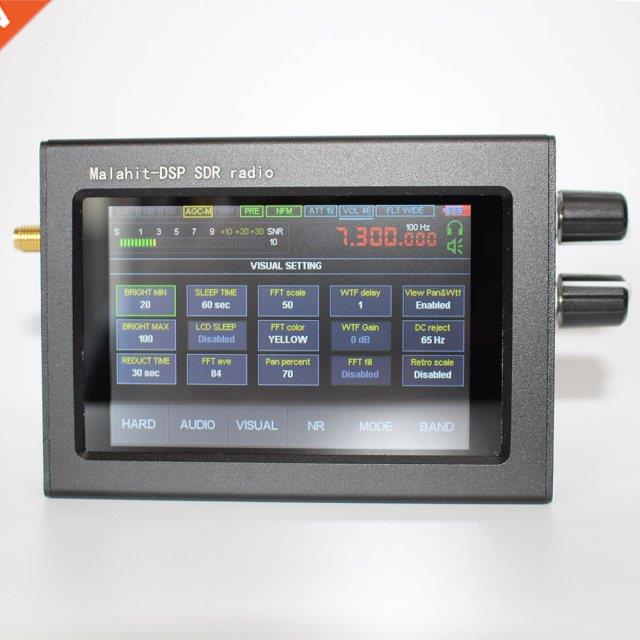 Wirelwss 1.10C 50k-2GHZ SDR Receiver Malachite with 3.5 Inch