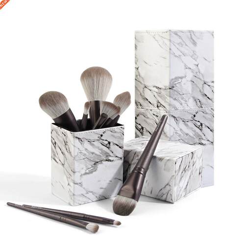 MAANGE Makeup Brushes Holder PU Leather Travel Cosmetic Bag