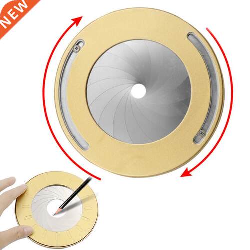 Stainless Steel Plotting Compass Adjustable Drawing Ruler Cr