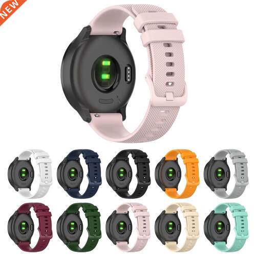 Silicone Strap For Garmin Venu 2puls Watch Band 20mm 5.5-8.7