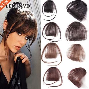 1pcs High Quality Hair Clips Fringe Hair Pieces False Synthe