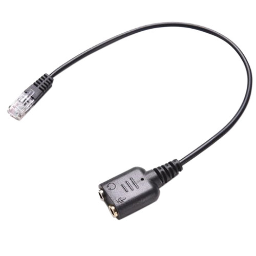 1PC Audio Jack Female to Male RJ9 Plug Adapter Convertor Cab