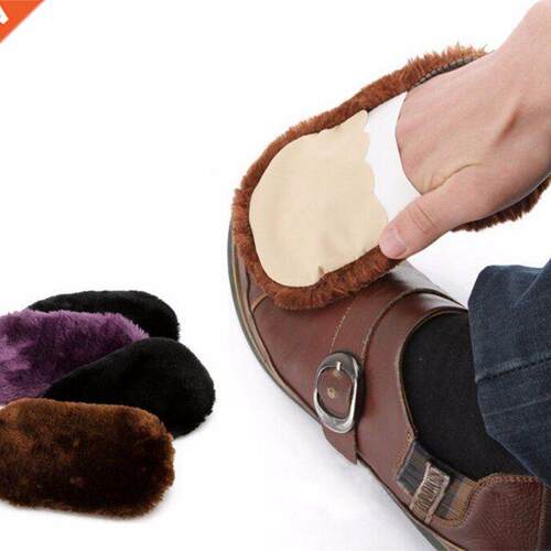 Shoe Care Brush Soft Wool Polishing Shoes Clean Cleaning Glo