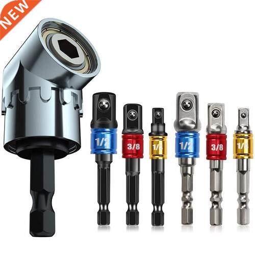 7PCS Impact Grade Driver Socket Adapter Extension Set, 105 D