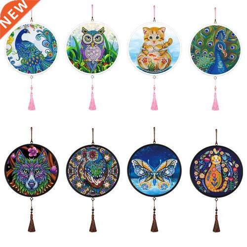 New Design Mural Tassels Diamond Painting With Round Frame