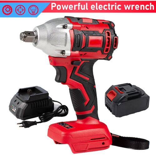 350N.m Cordless Brushless Electric Wrench Impact Wrench 1/2